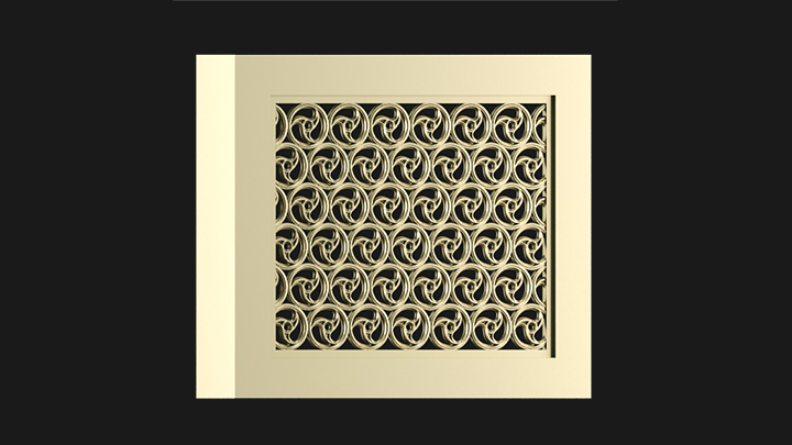 渲染模型_散热器007