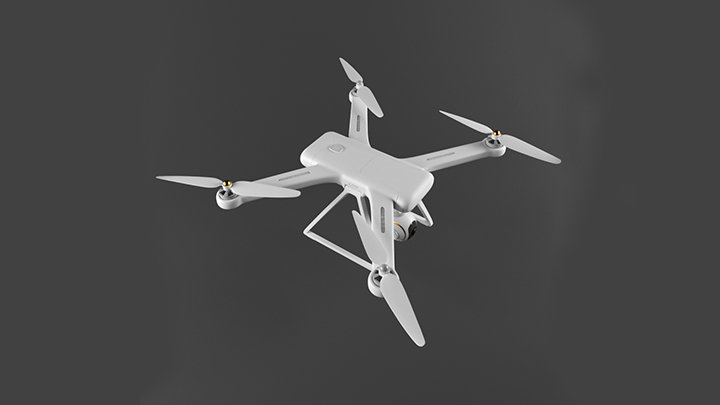 渲染模型_无人机001