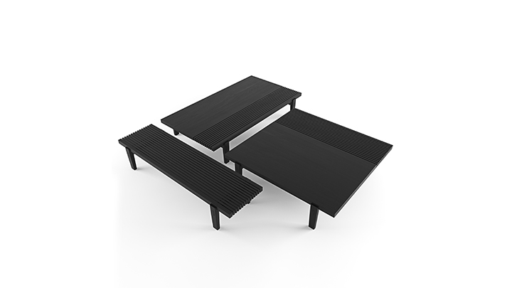 渲染模型_木制桌子001