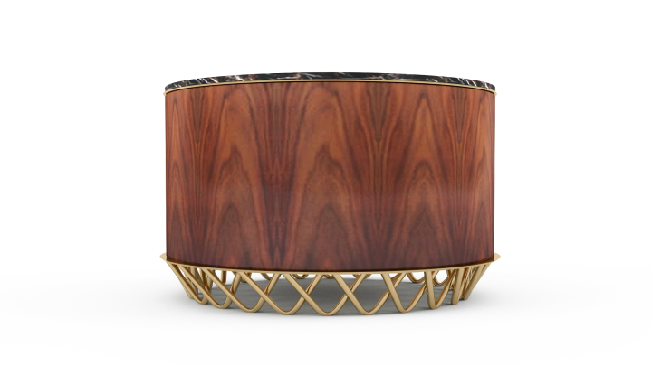 渲染模型_木桶002