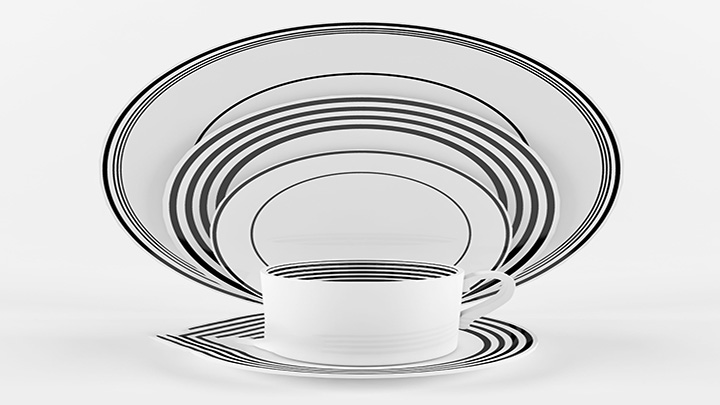 渲染模型_杯碟001