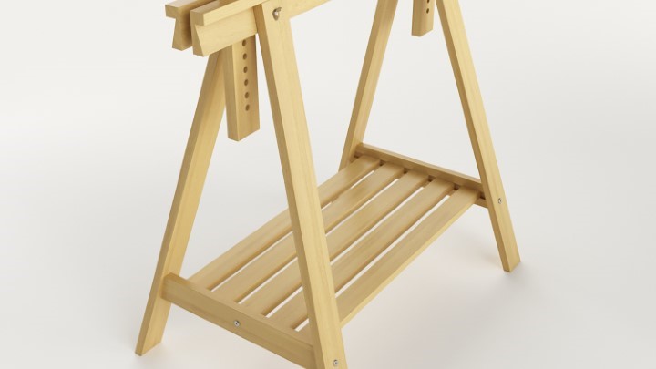 渲染模型_架子008