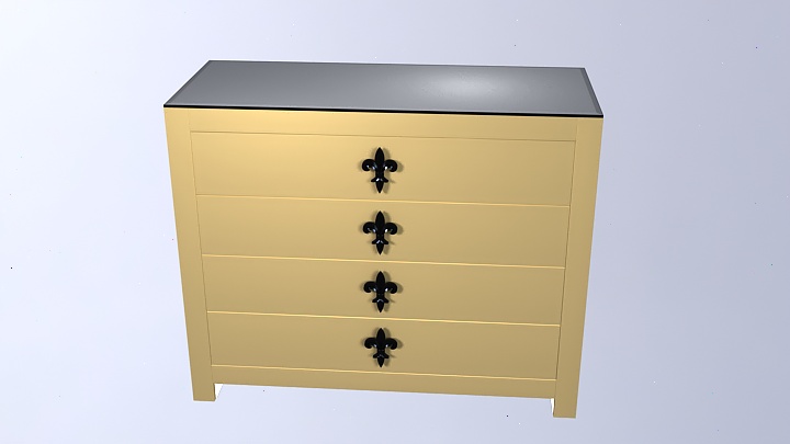 渲染模型_柜子057