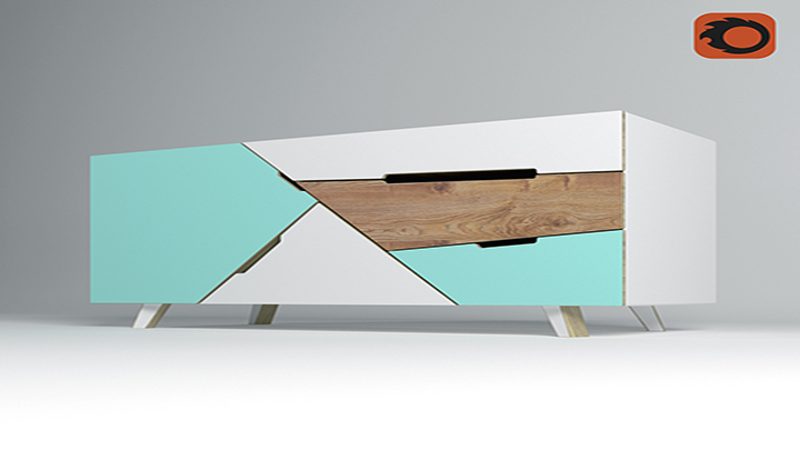 渲染模型_柜子064