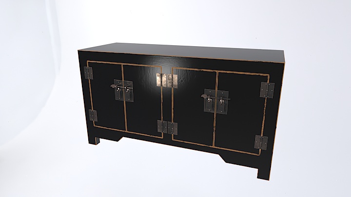 渲染模型_柜子089