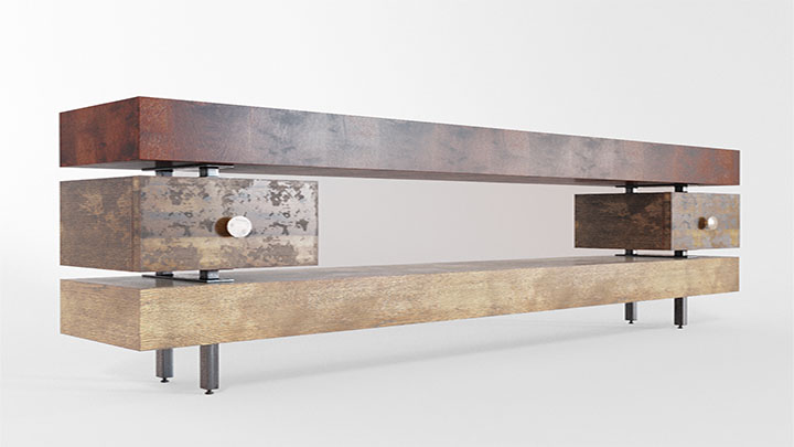 渲染模型_柜子097