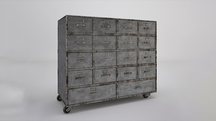 渲染模型_柜子139