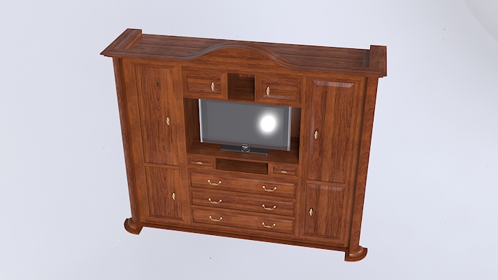 渲染模型_柜子140