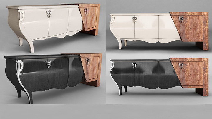 渲染模型_柜子178