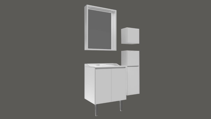 渲染模型_柜子262