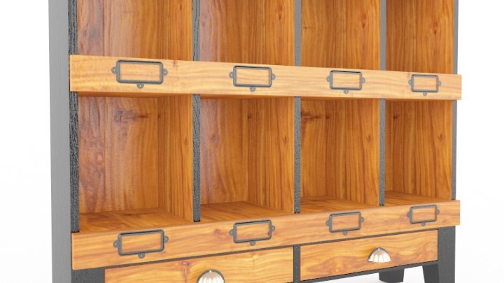 渲染模型_柜子298