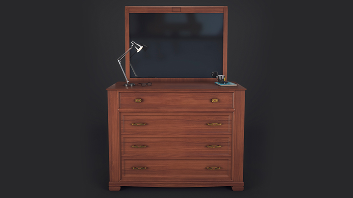 渲染模型_柜子320