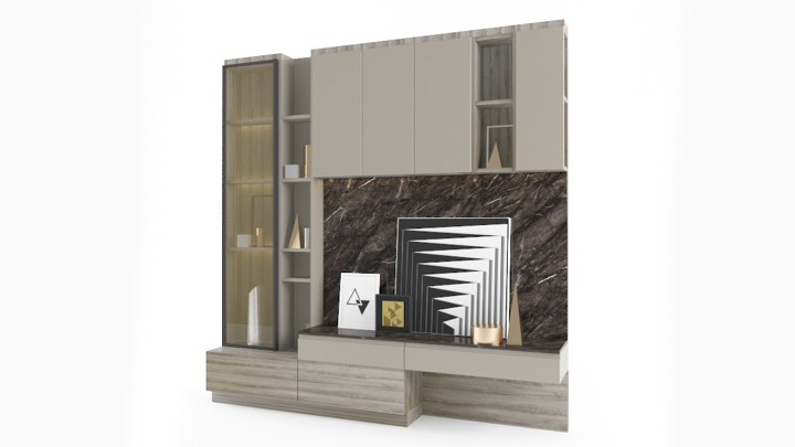 渲染模型_柜子329