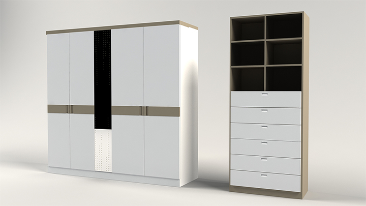 渲染模型_柜子457