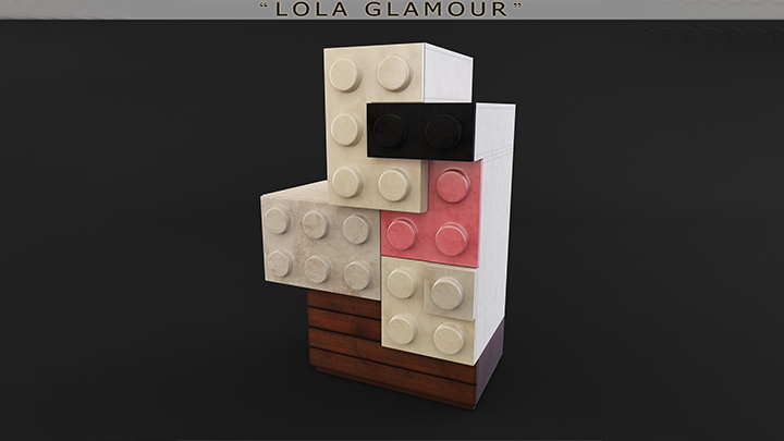 渲染模型_柜子673