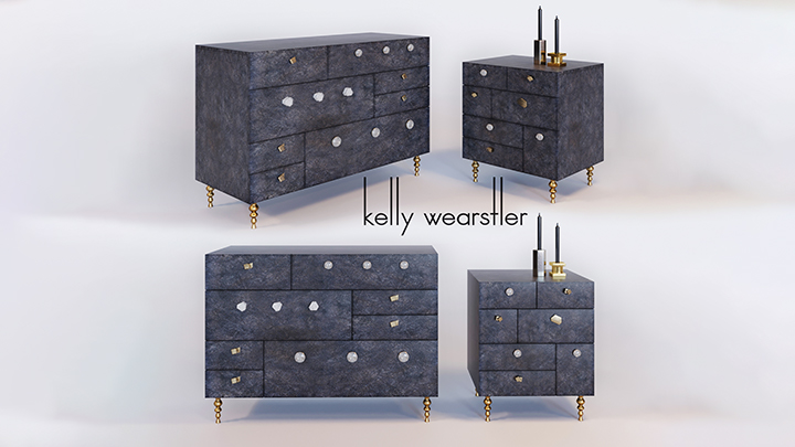 渲染模型_柜子组合003