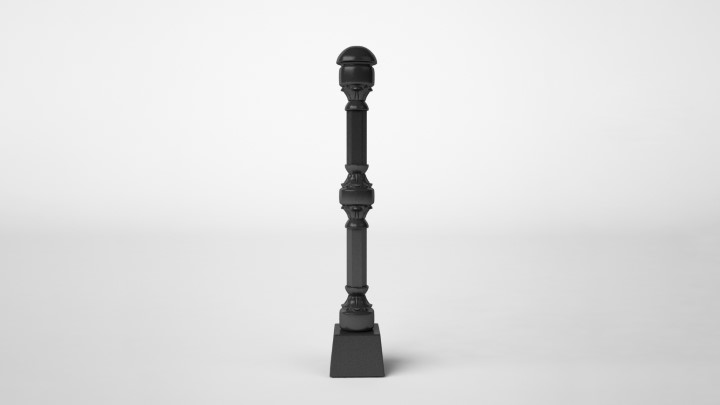 渲染模型_栏杆002