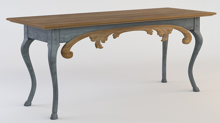 渲染模型_桌子028