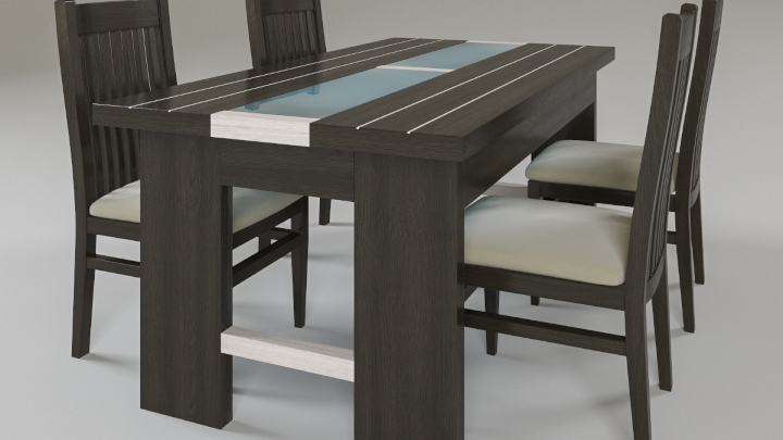 渲染模型_桌子079