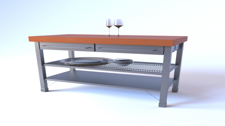 渲染模型_桌子372