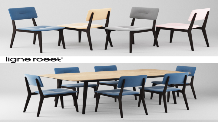 渲染模型_桌椅035