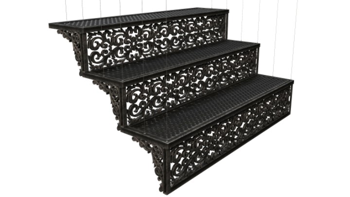 渲染模型_梯子003