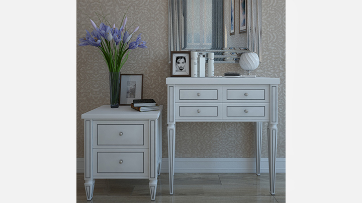 渲染模型_梳妆台003