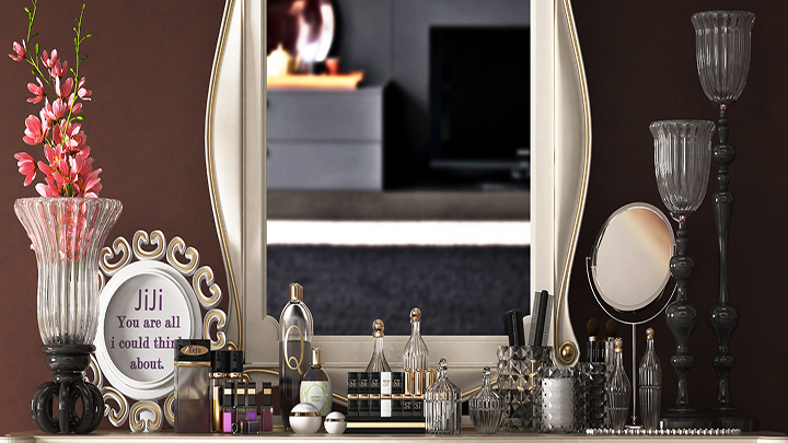 渲染模型_梳妆台018