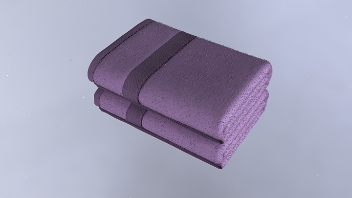 渲染模型_棉被001