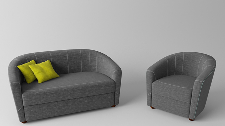 渲染模型_椅子008