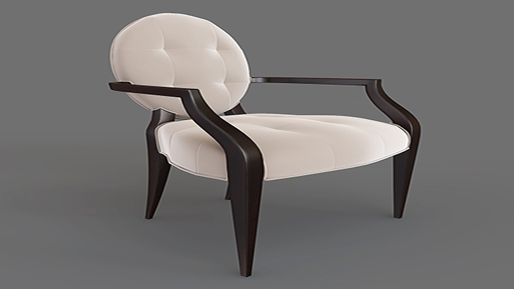 渲染模型_椅子075