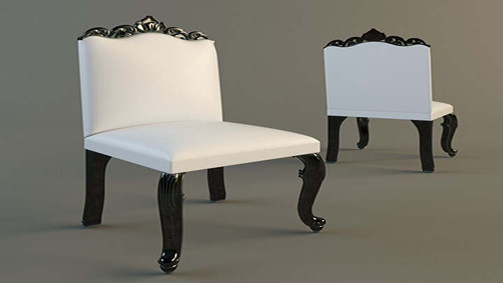 渲染模型_椅子1009