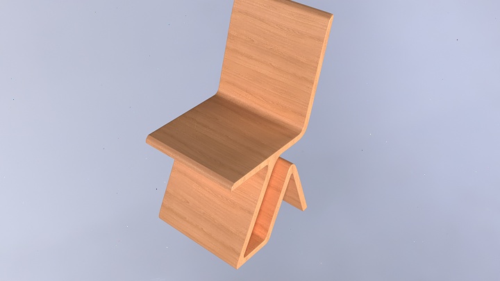 渲染模型_椅子1160