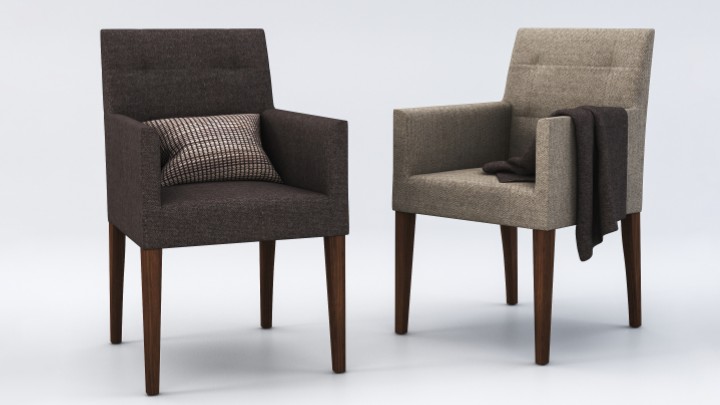 渲染模型_椅子1223