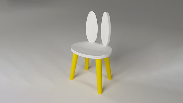 渲染模型_椅子1244