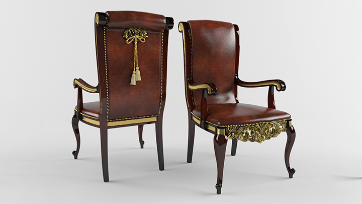 渲染模型_椅子1287