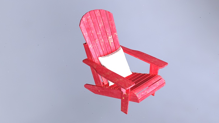 渲染模型_椅子134