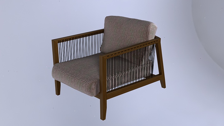 渲染模型_椅子225