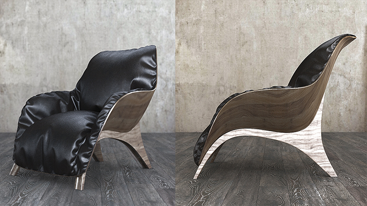 渲染模型_椅子372