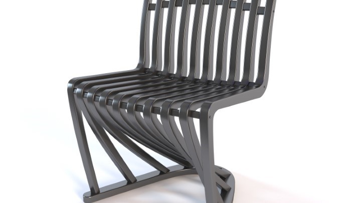 渲染模型_椅子458