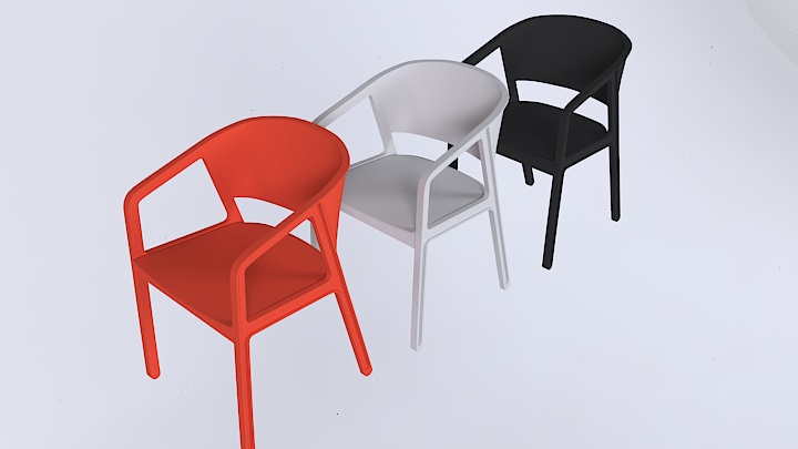 渲染模型_椅子642