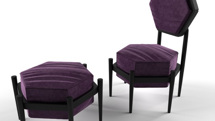 渲染模型_椅子646