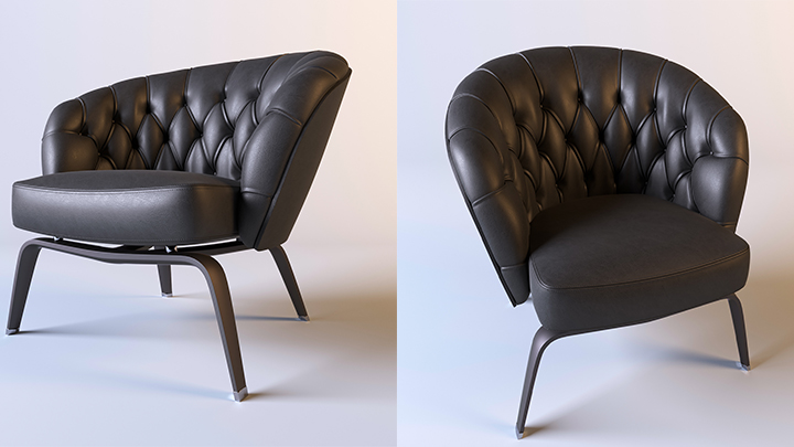 渲染模型_椅子731