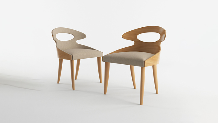 渲染模型_椅子745