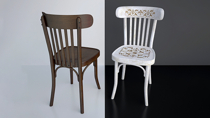 渲染模型_椅子768