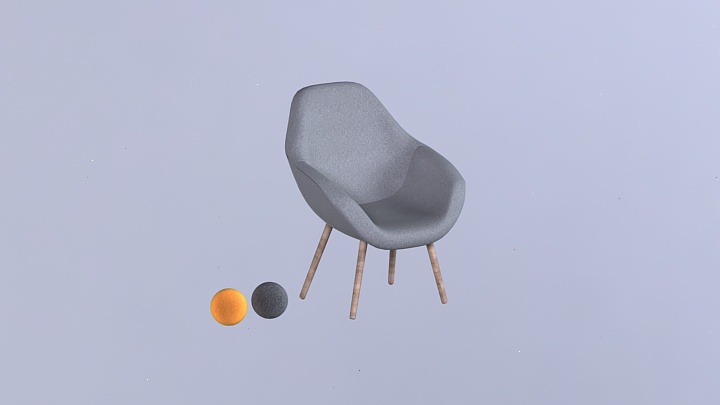 渲染模型_椅子890