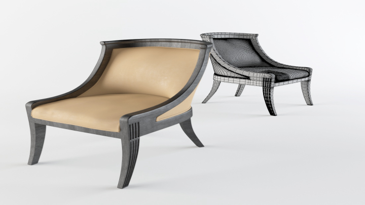 渲染模型_椅子914