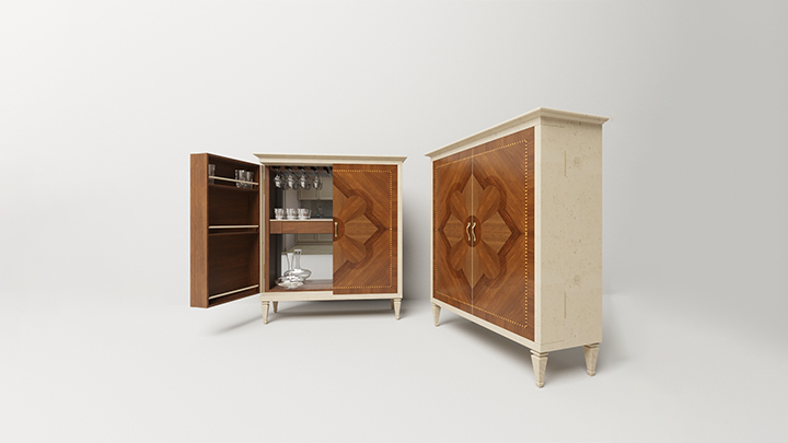 渲染模型_橱柜011