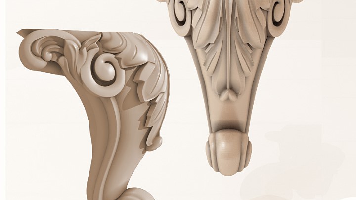 渲染模型_欧式装饰001