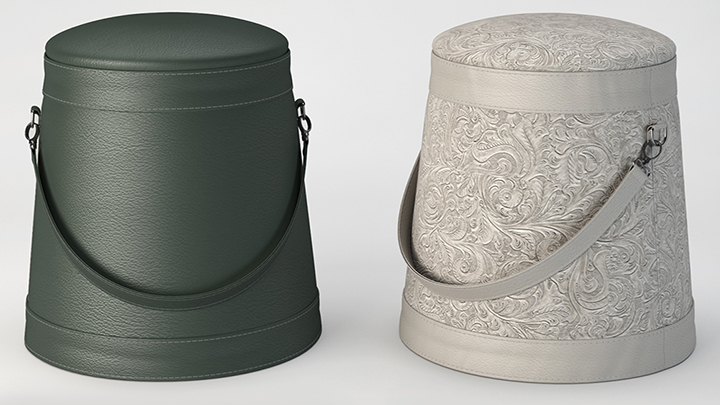 渲染模型_水桶001